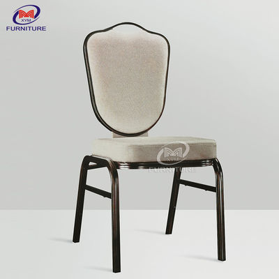 Grey Flexible Back Hotel Banquet Chair High Grade Molded Foam Stacking Banquet Chairs